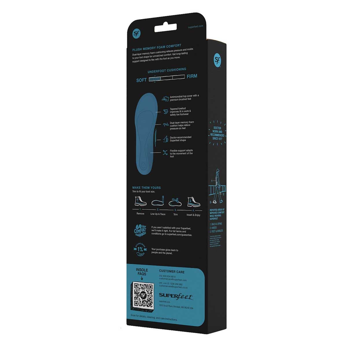 SuperFeet Work Memory Foam Insoles