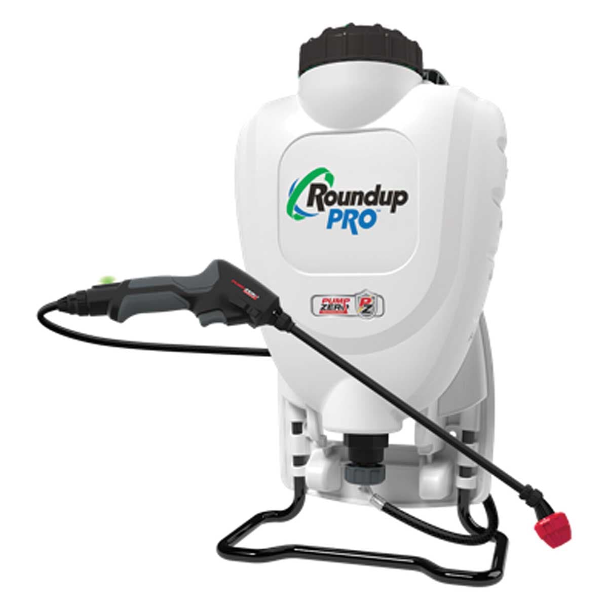 Roundup Pro® 2-Gallon Backpack Sprayer with 3.6V Lithium-Ion Power Wand