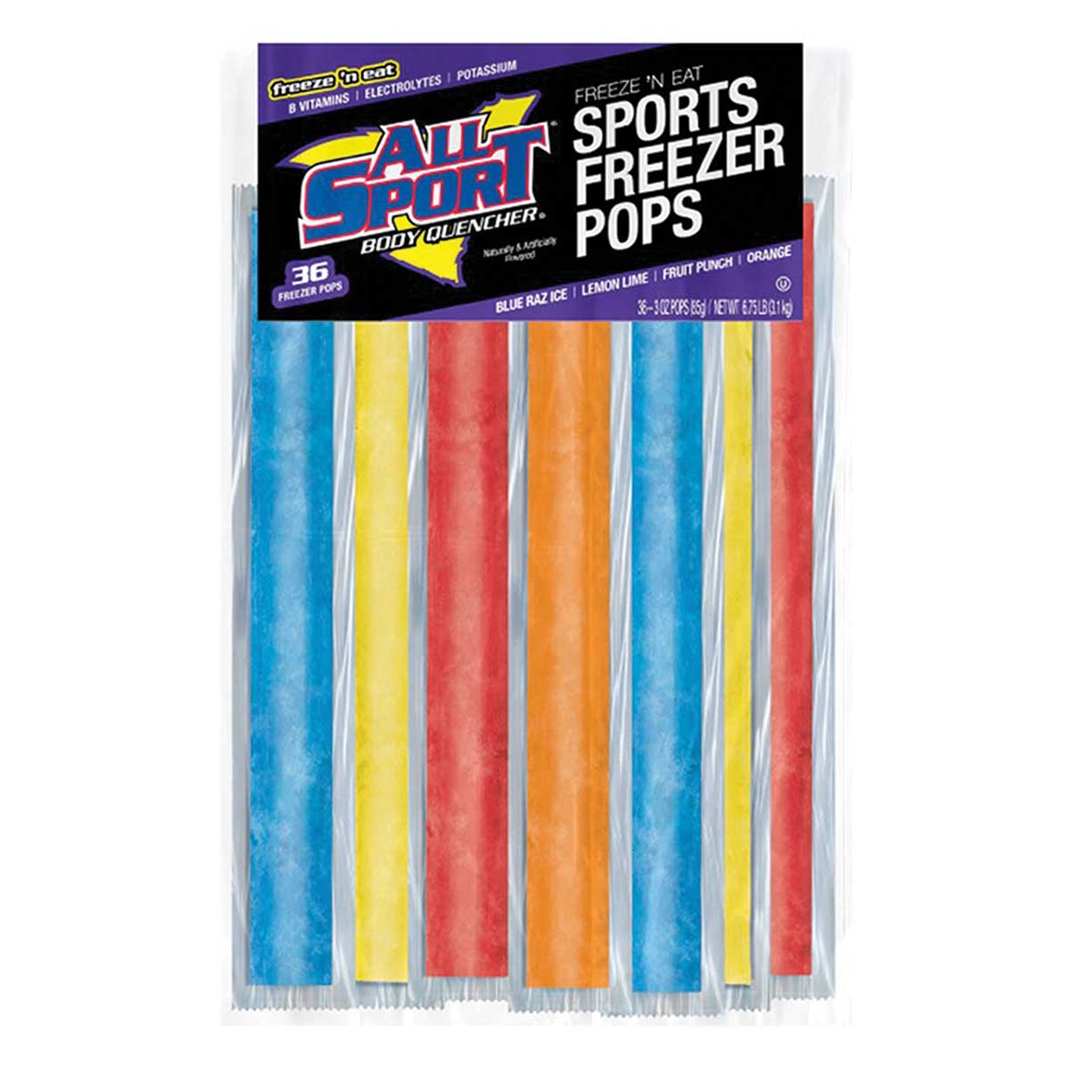 All Sport Freezer Pops | 144 Count