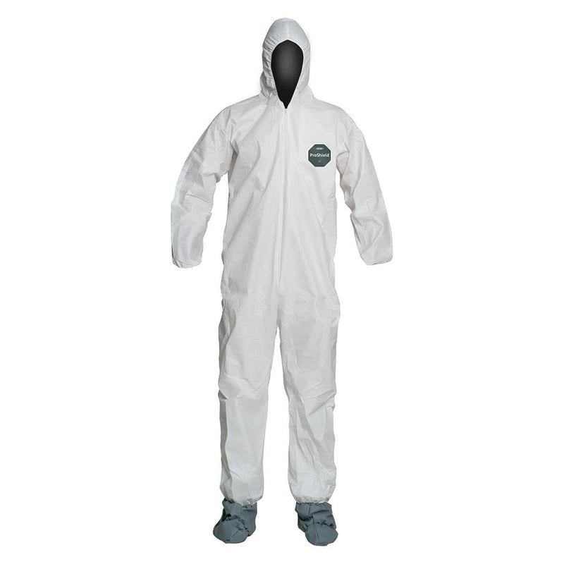 DuPont ProShield 50 Coveralls with Hood and Boot Covers | 25 Pk