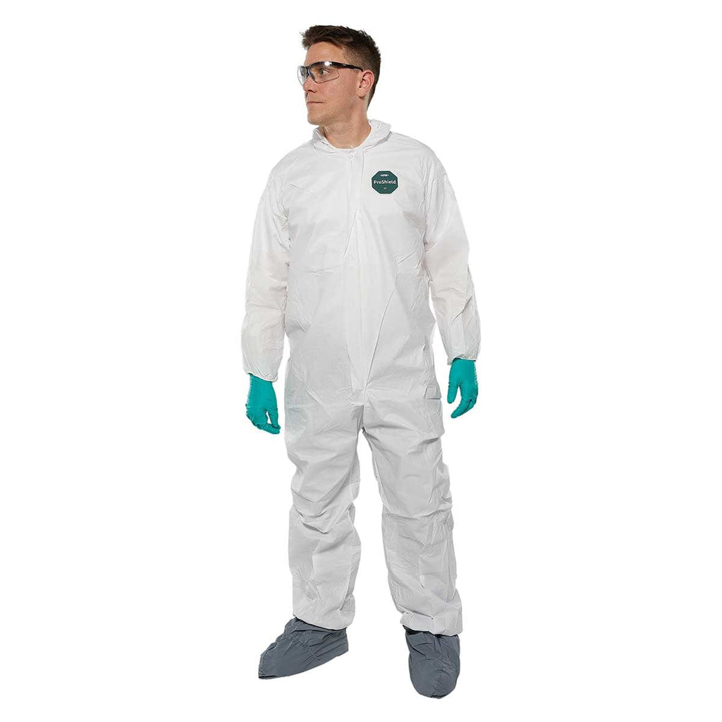 DuPont ProShield 50 Coveralls with Hood and Boot Covers | 25 Pk