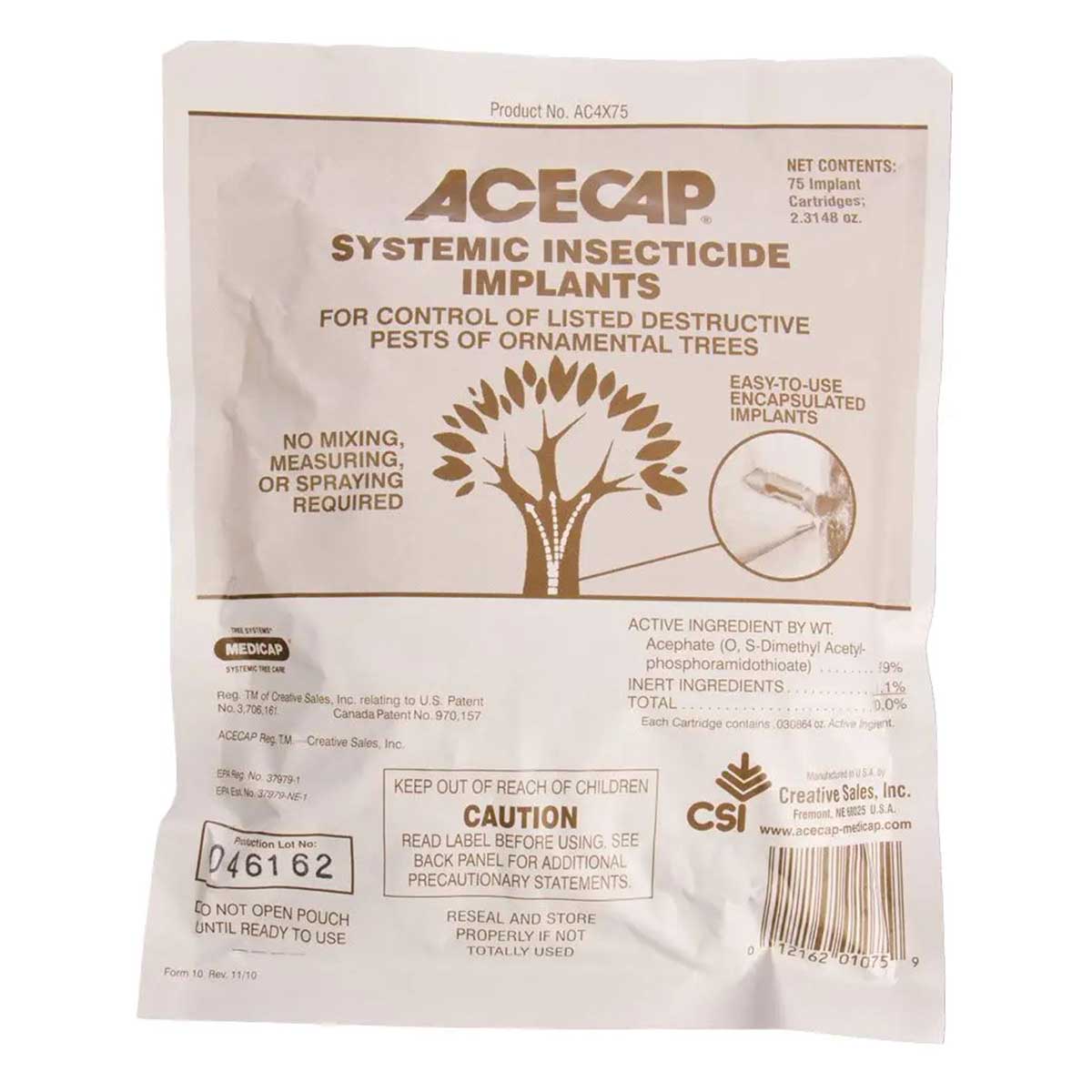ACECAP Systemic Insecticide Implants | 75 Pack