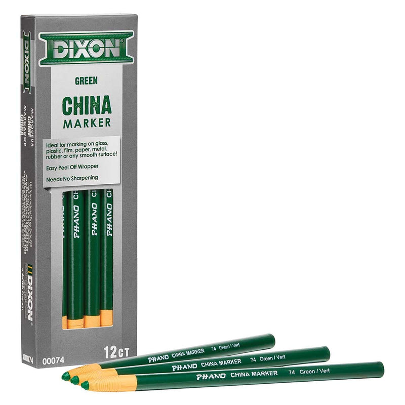 Dixon Phano China Markers | 12 Pk