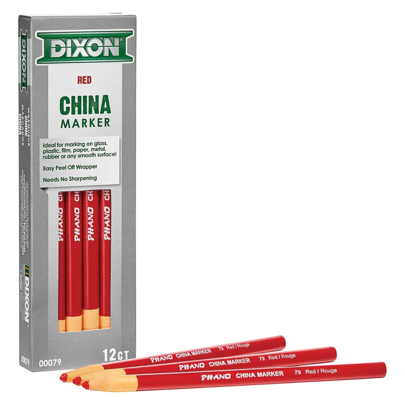 Dixon Phano China Markers | 12 Pk