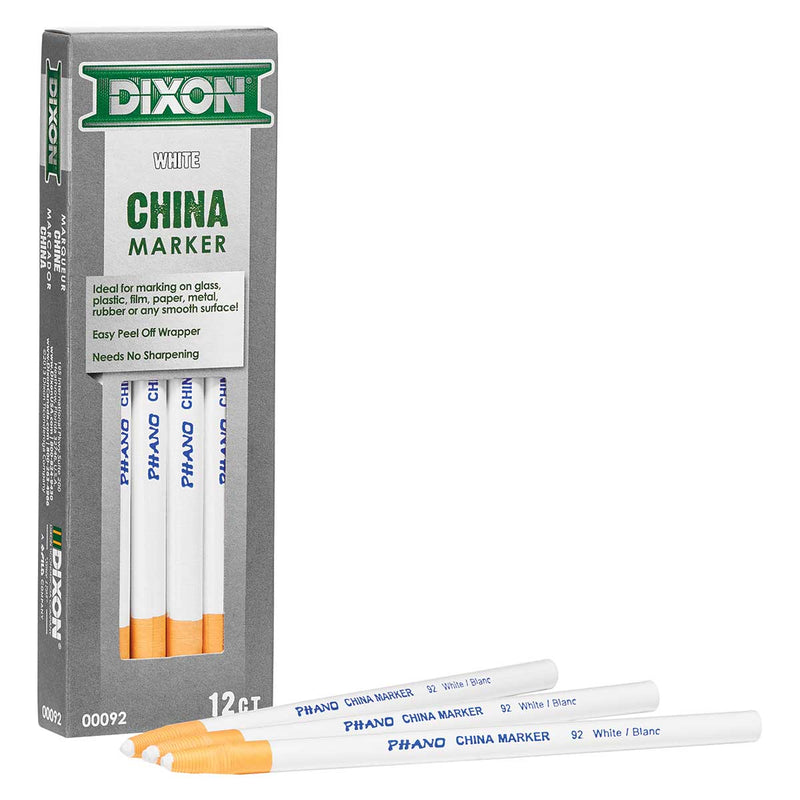 Dixon Phano China Markers | 12 Pk