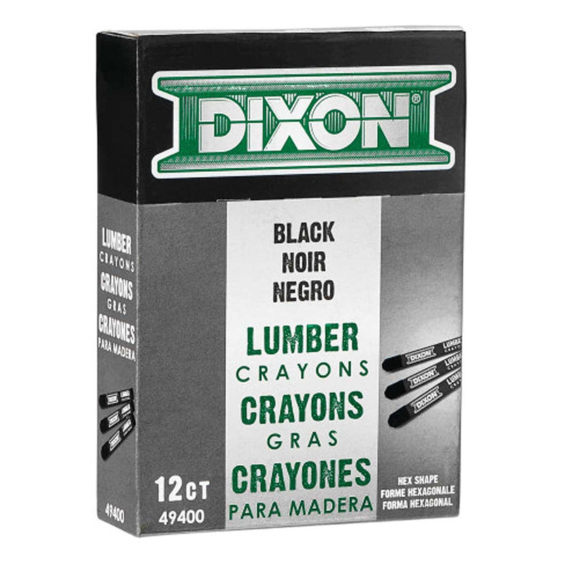Dixon Industrial Lumber Crayons | 12 Pk