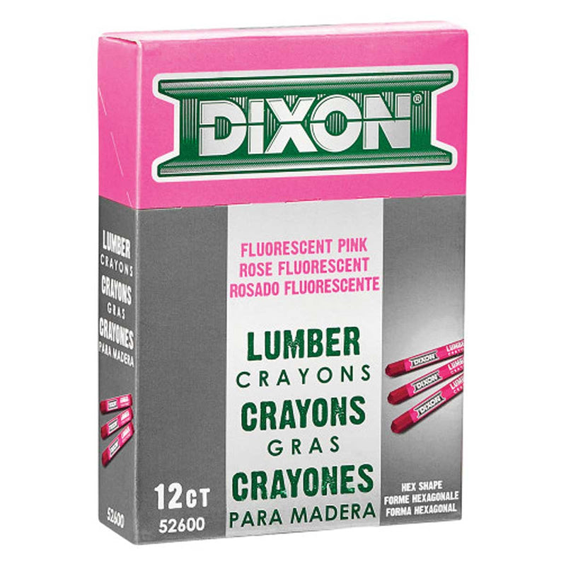 Dixon Industrial Lumber Crayons | 12 Pk