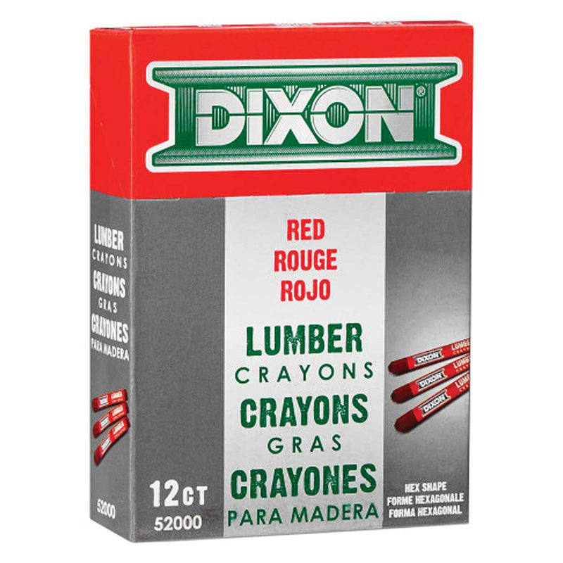 Dixon Industrial Lumber Crayons | 12 Pk