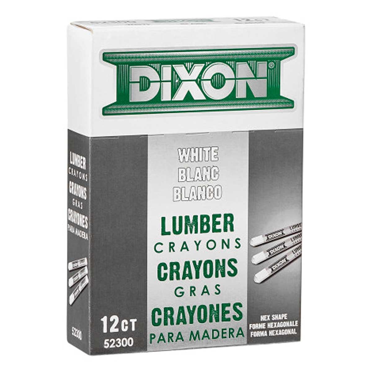 Dixon Industrial Lumber Crayons | 12 Pk