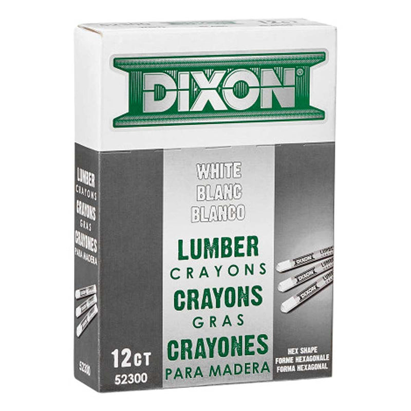 Dixon Industrial Lumber Crayons | 12 Pk