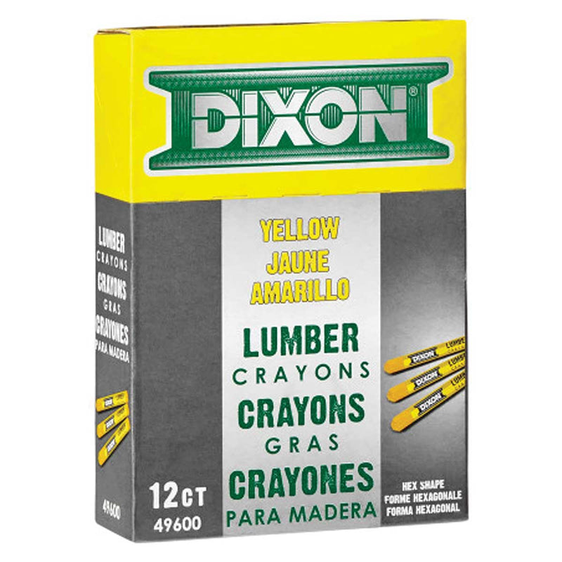 Dixon Industrial Lumber Crayons | 12 Pk