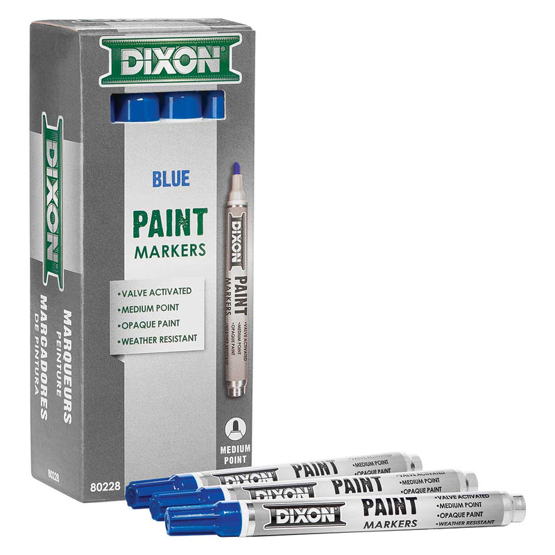 Dixon Industrial Paint Markers | 12 Pk
