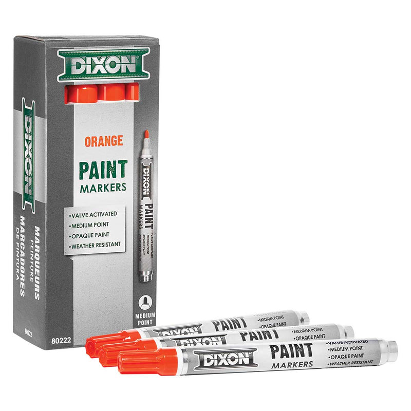 Dixon Industrial Paint Markers | 12 Pk