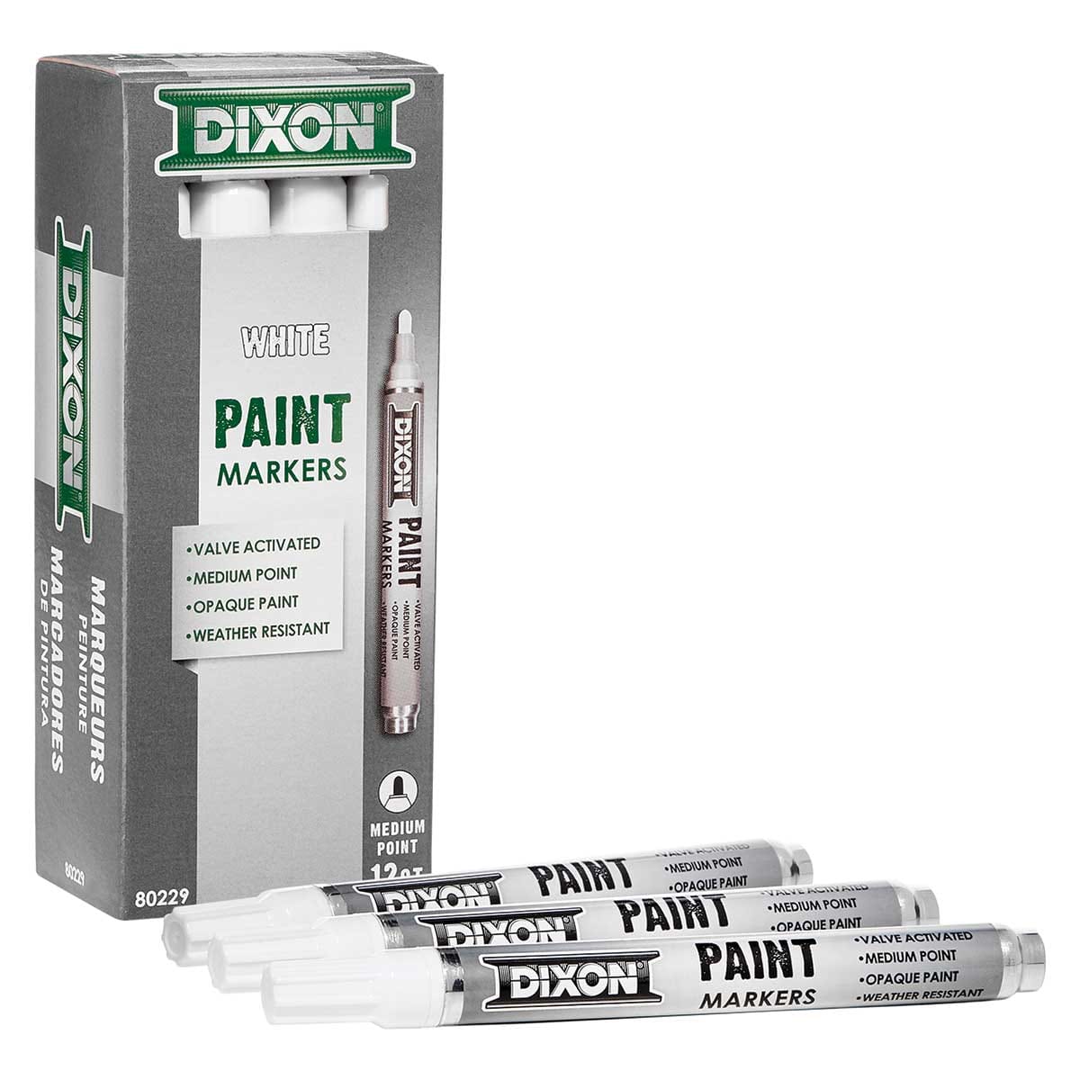 Dixon Industrial Paint Markers | 12 Pk