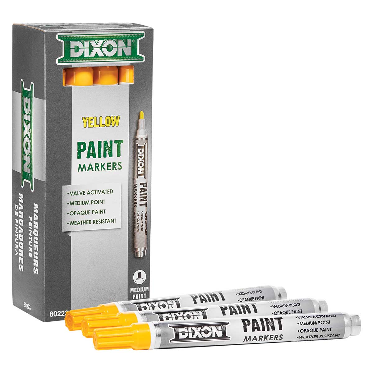 Dixon Industrial Paint Markers | 12 Pk