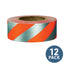 Day/Night Flagging Tape Orange & Sliver | 12 Pack