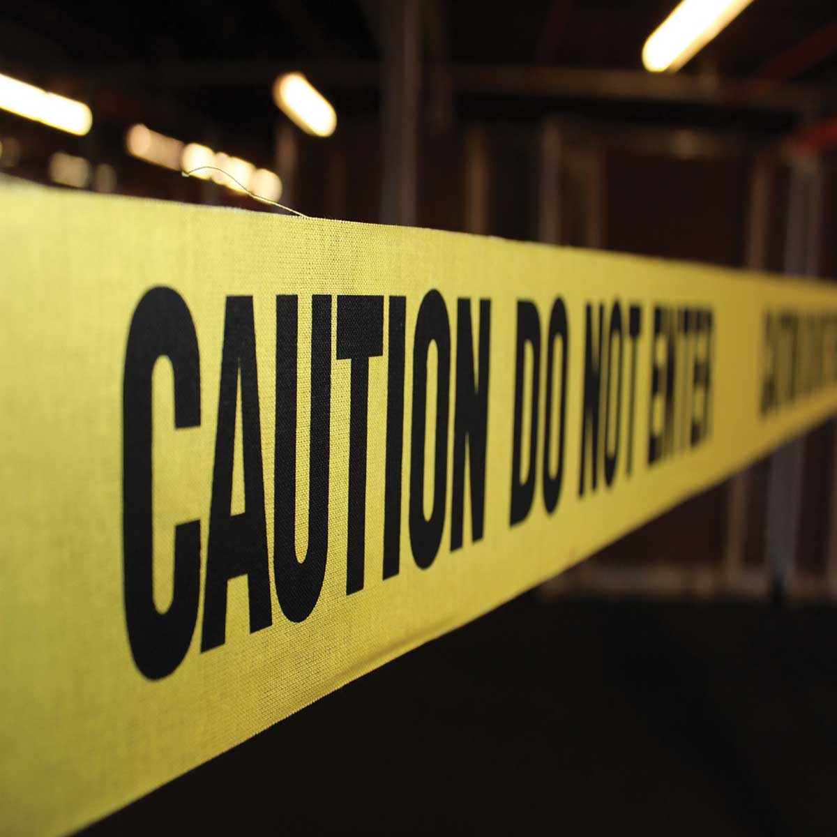 Repulpable Barricade Tape, 2"W x 135' L