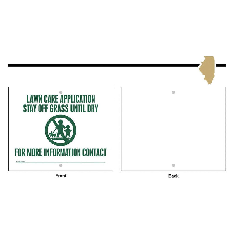 State Specific Pesticide Signs, Sign Only