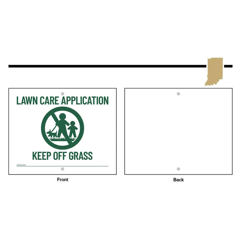 State Specific Pesticide Signs, Sign Only