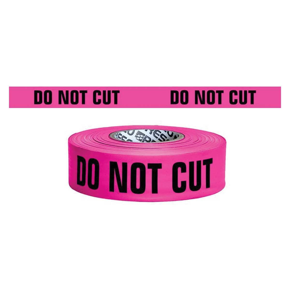 Printed Roll Do Not Cut Flagging Tape
