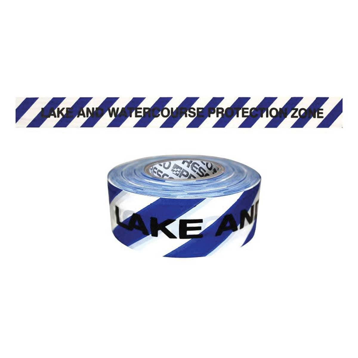 Printed Roll Lake & Watercourse Protection Zone Flagging Tape