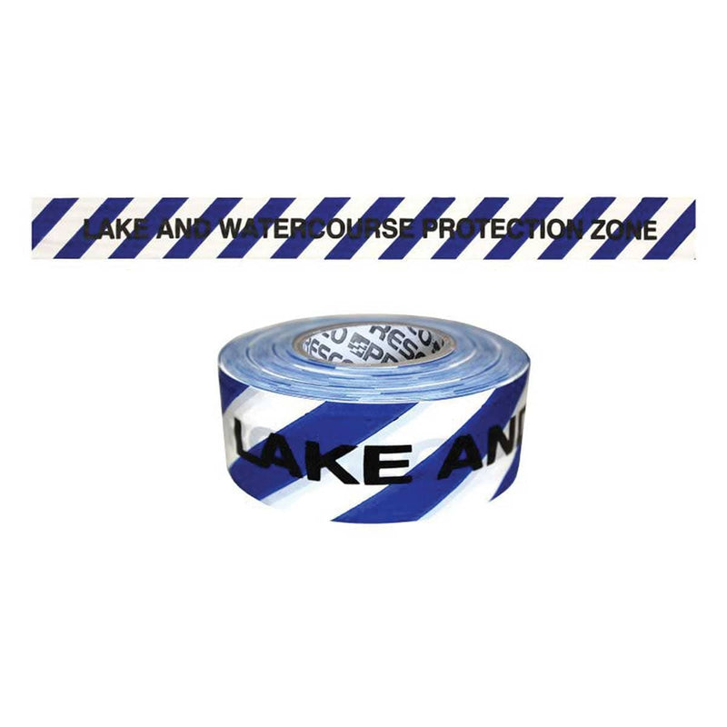 Printed Roll Lake & Watercourse Protection Zone Flagging Tape