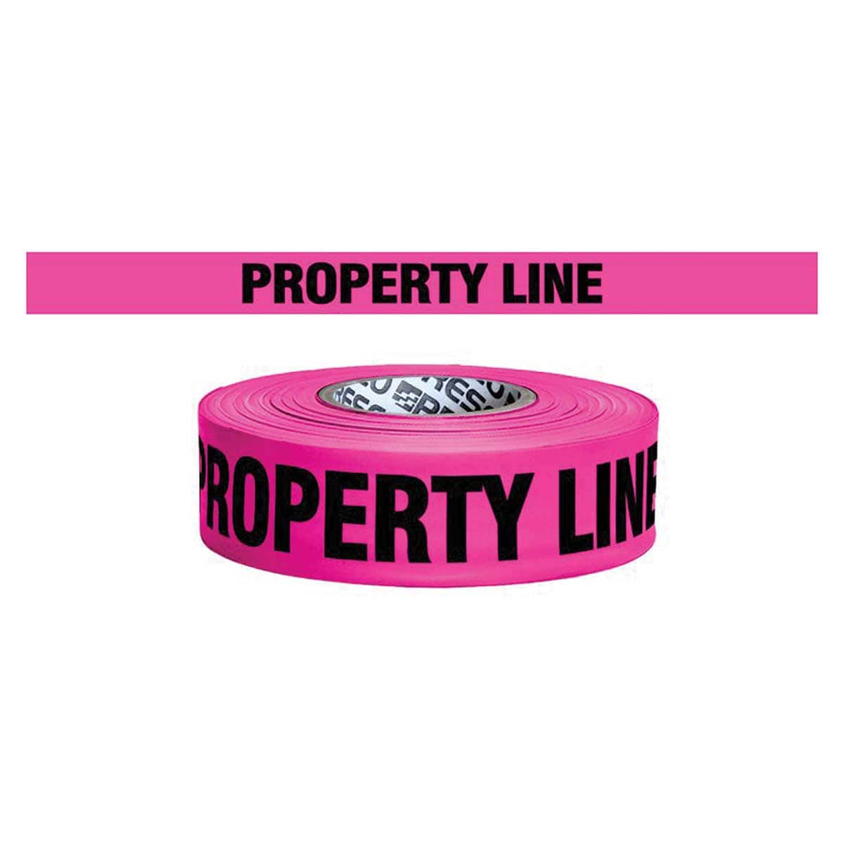 Printed Roll Property Line Flagging Tape