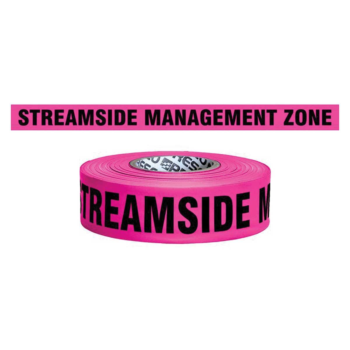 Printed Roll Streamside Management Zone Flagging Tape