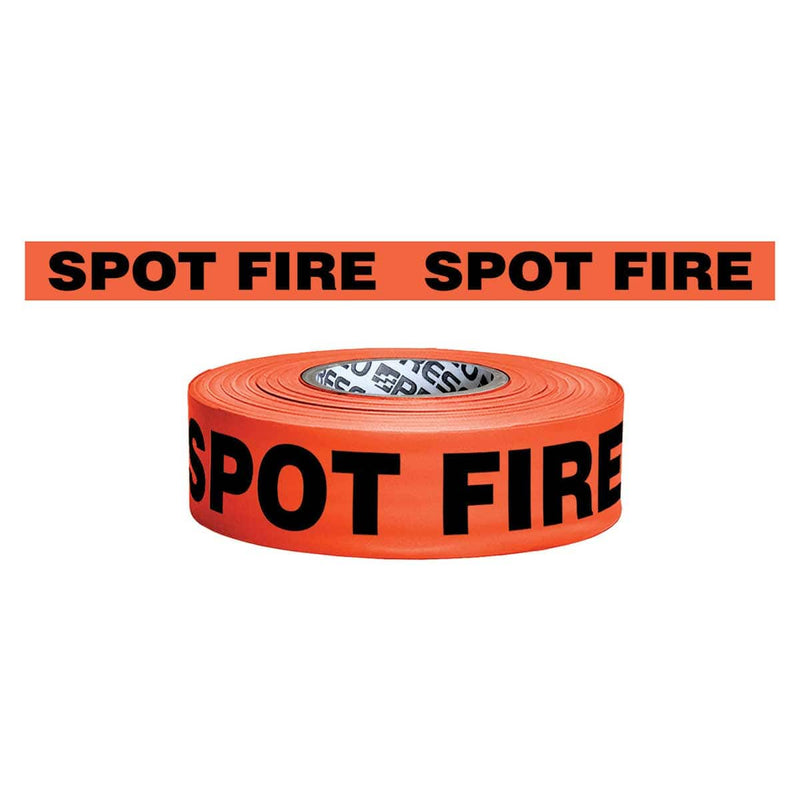 Printed Roll Spot Fire Flagging Tape