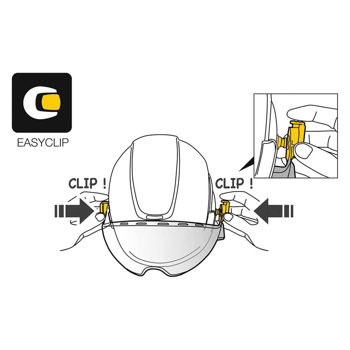 Petzl VIZIR SHADOW Tinted Eye Shield