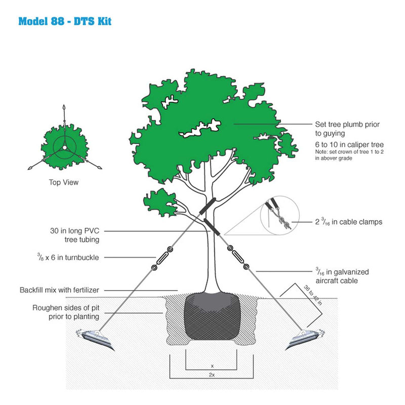 Duckbill 88 DTS Earth Anchor Kit