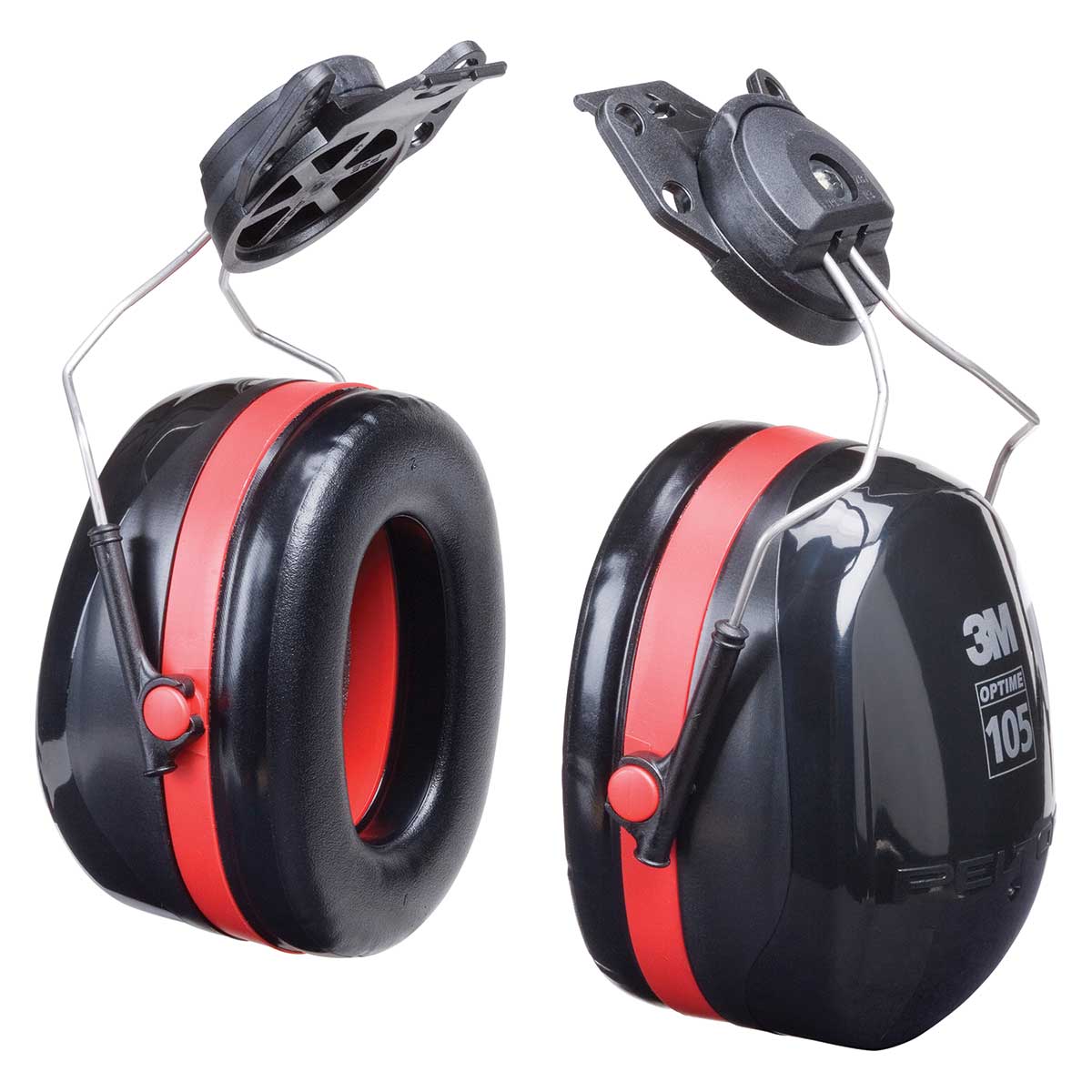 3M™ PELTOR™ Optime™ 105 Earmuffs H10P3E, Hard Hat Attachable