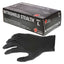 6061 NitriShield™ Stealth™ 4-mil Black Nitrile Gloves | Box of 100