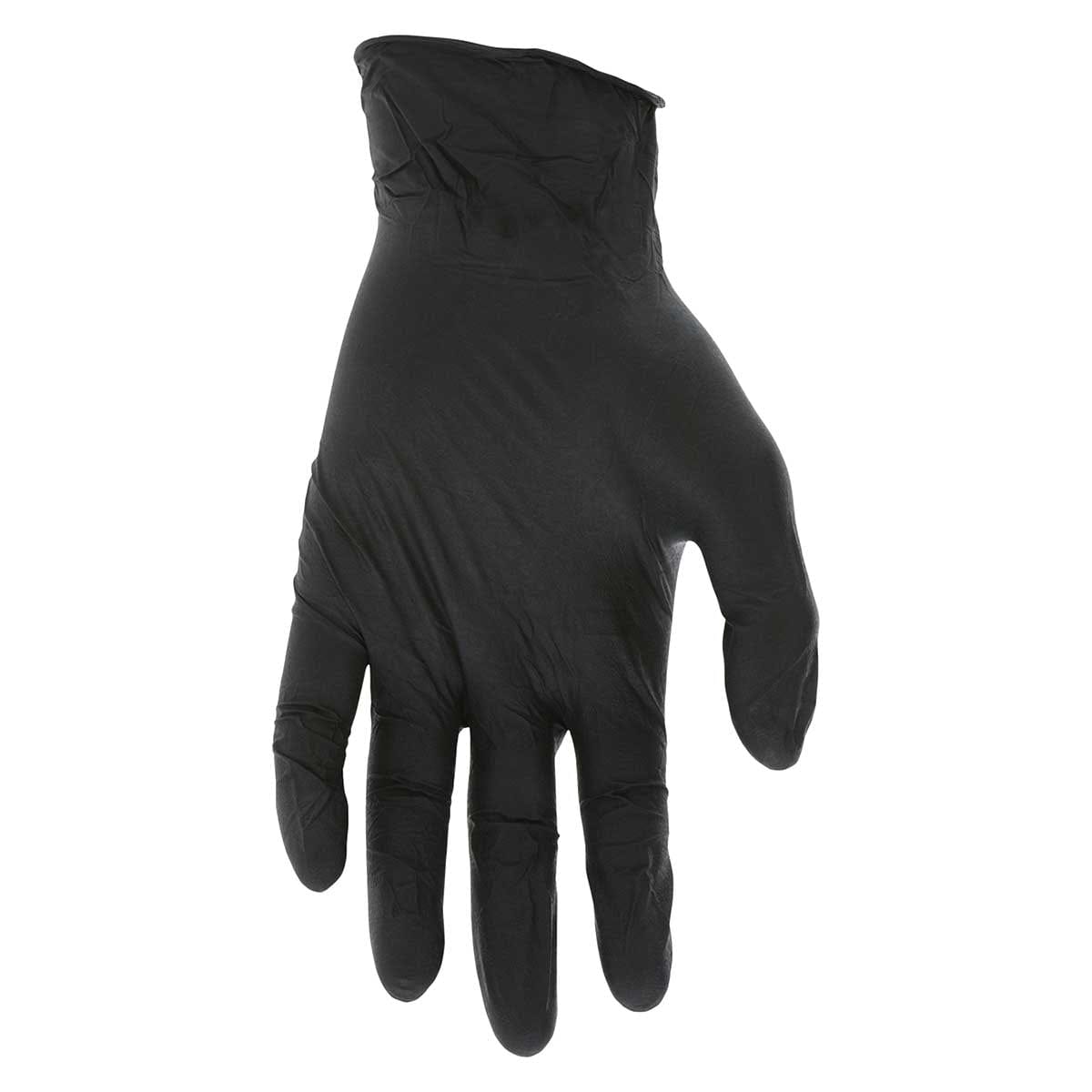 6061 NitriShield™ Stealth™ 4-mil Black Nitrile Gloves | Box of 100