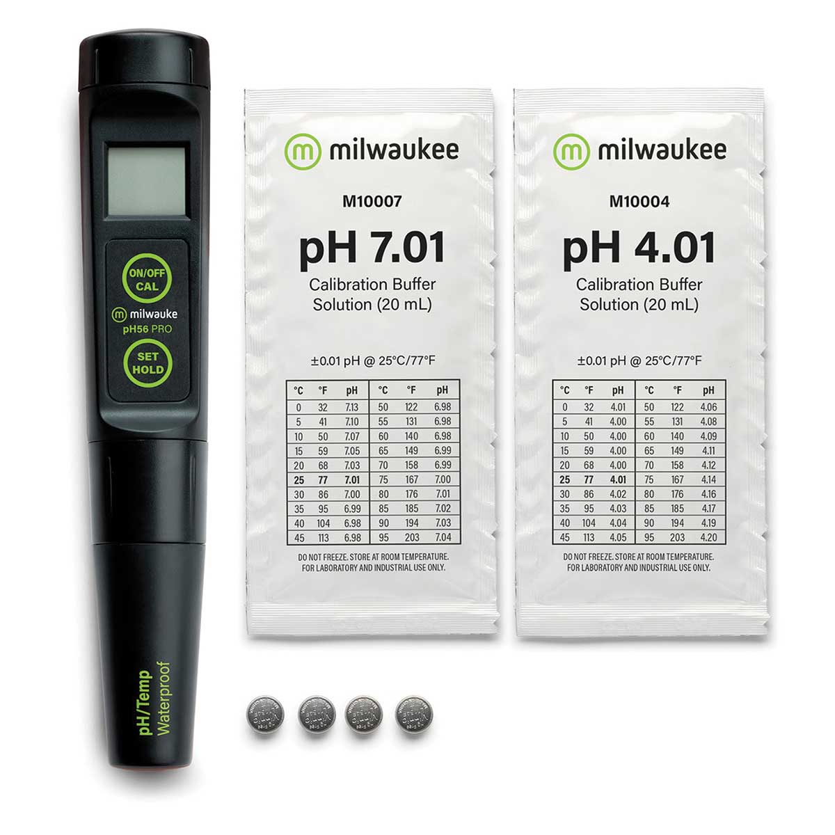 Milwaukee PH56 PRO Waterproof 2-in-1 pH/Temperature Tester