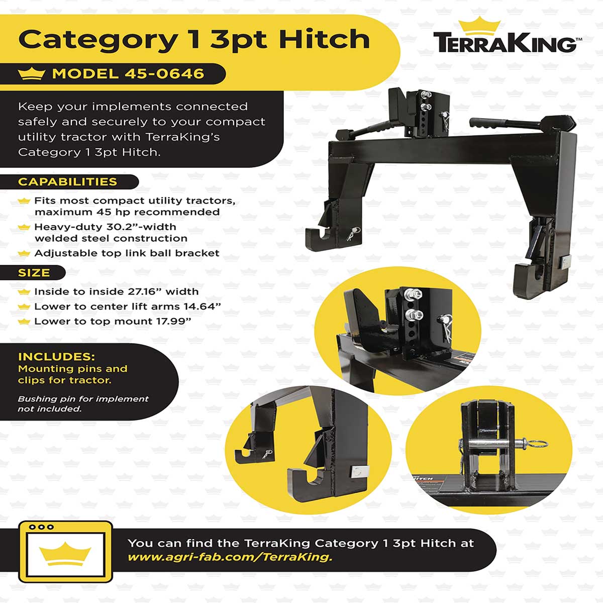 TerraKing Quick Hitch