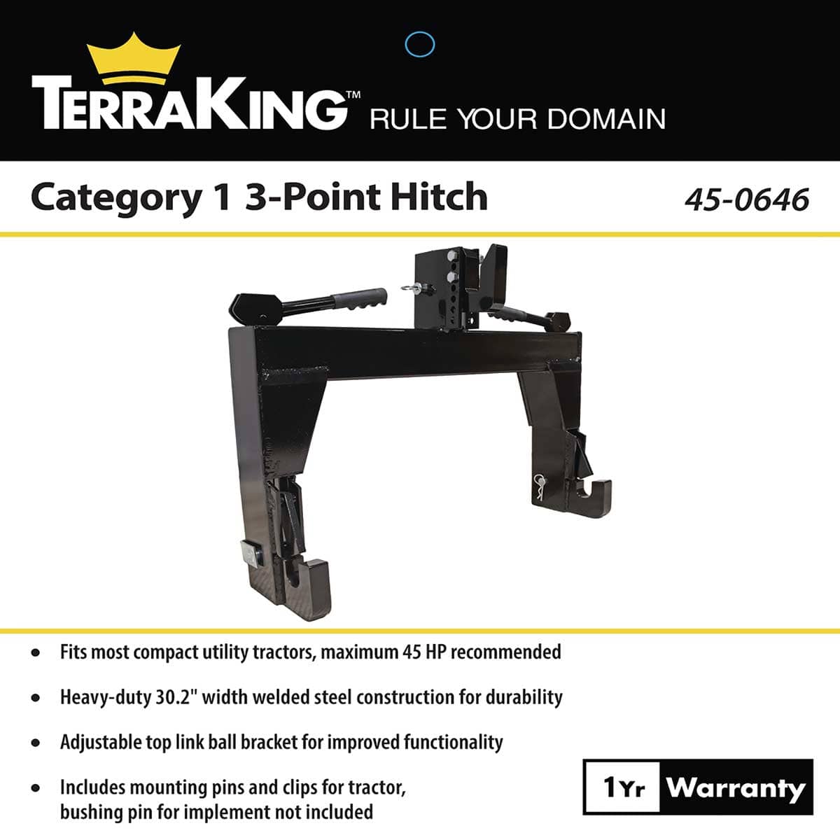 TerraKing Quick Hitch