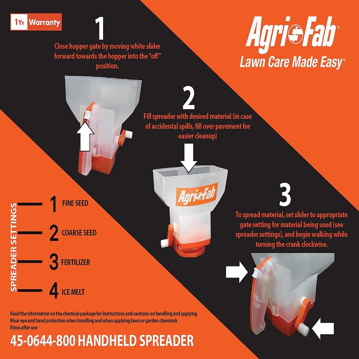 Agri-Fab 45-0644-800 Hand-Held Spreader
