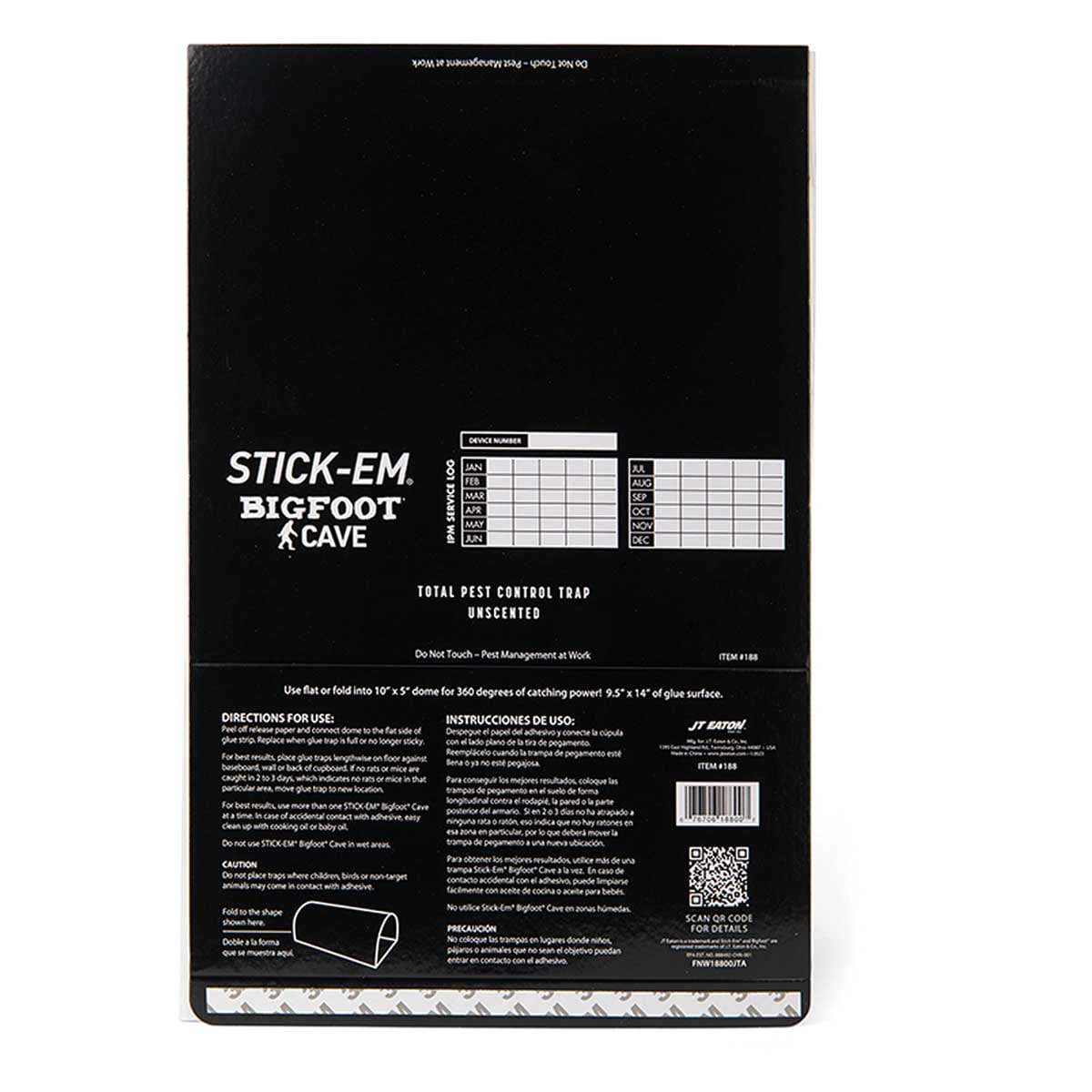 Stick-Em® Bigfoot Cave Glue Trap | 24 Pack