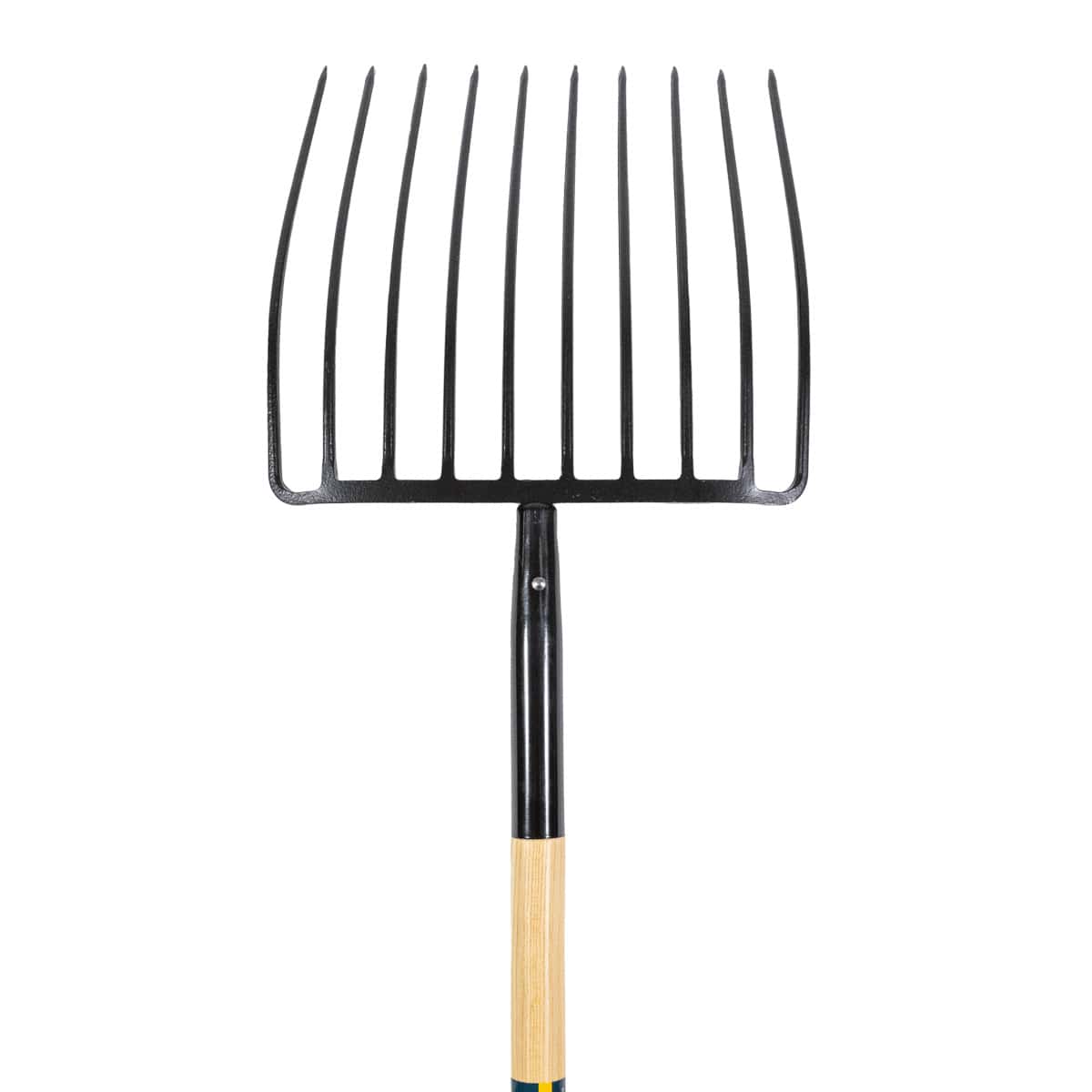 Gemplers 10-Tine Mulch Fork with 33"L Wood Handle