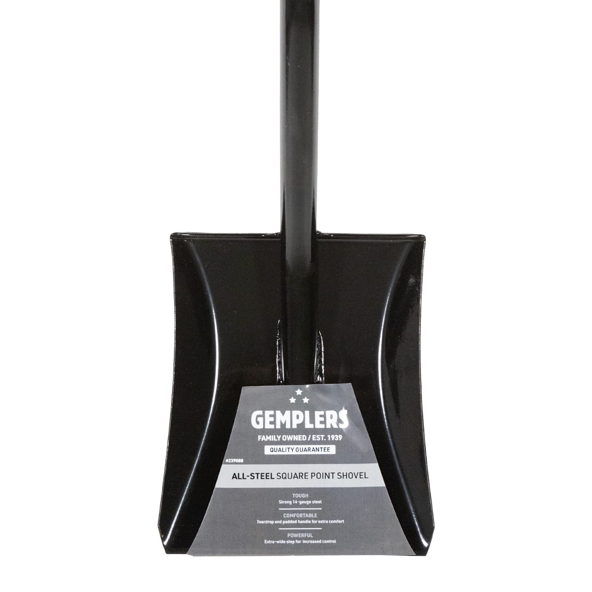 Gemplers All-Steel Square Point Shovel