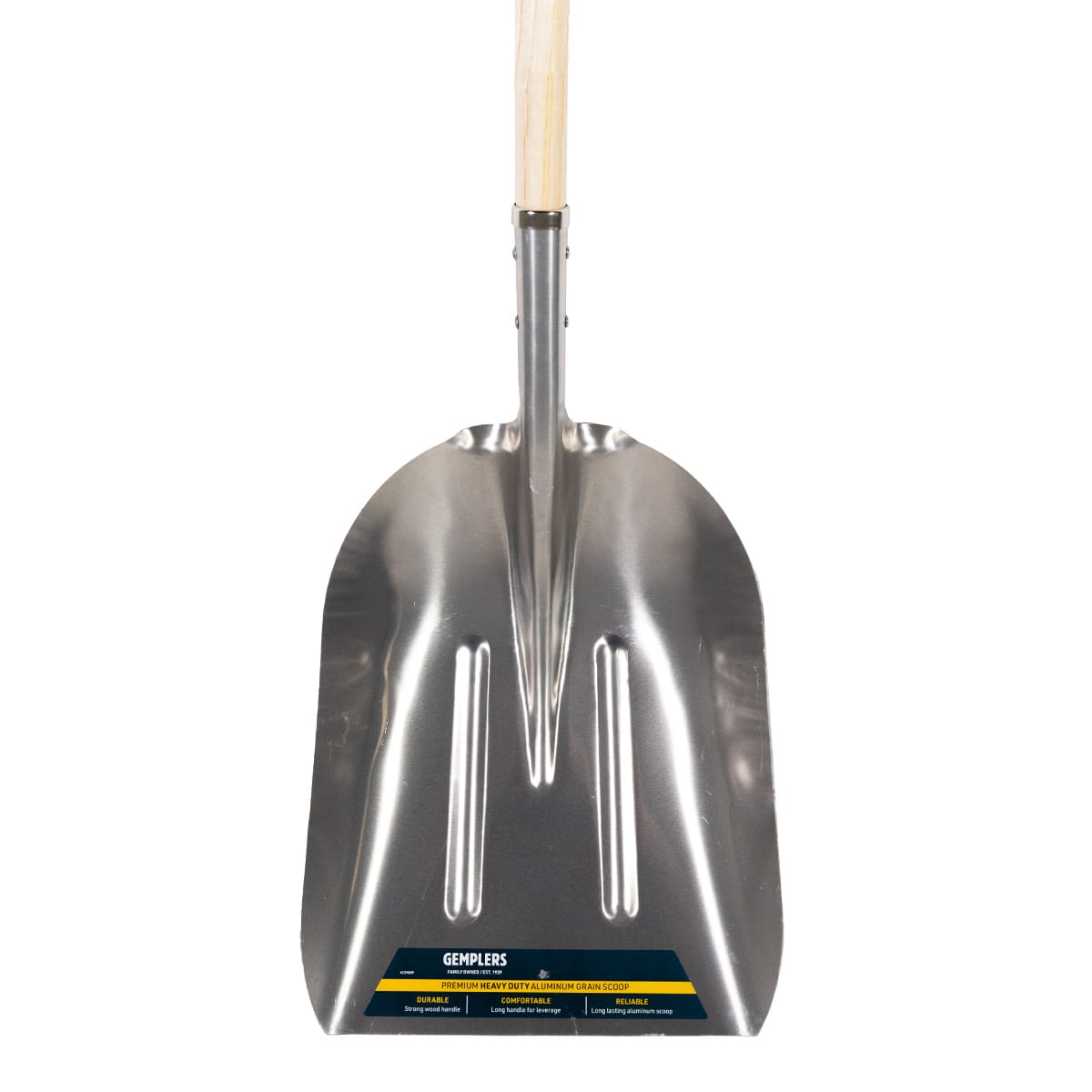 Gemplers Long-Handled Aluminum Scoop