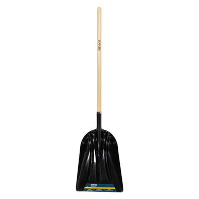 Gemplers Long-Handled Poly Scoop Shovel
