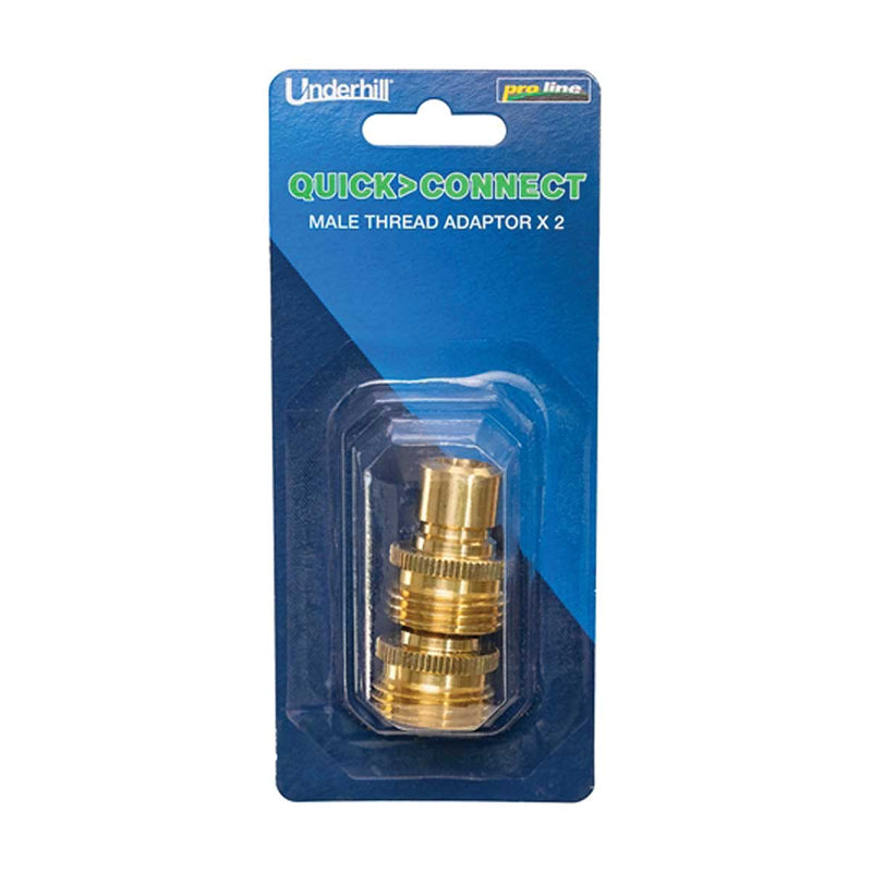 Underhill ProLine Quick Connect Male Adapters | 3/4"