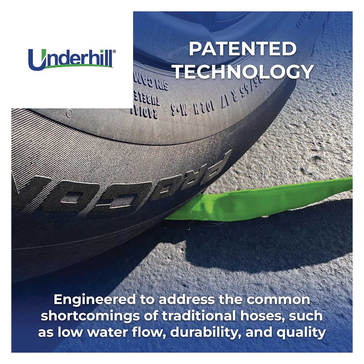 Underhill ProLine FLEX Commercial Fabric Hose