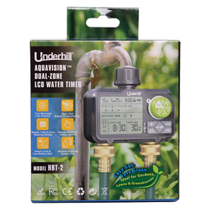 Underhill Dual-Zone Digital Hose Timer