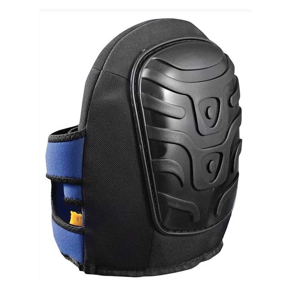 Premium Flat Cap Gel Knee Pads | Black Hard PE Cap