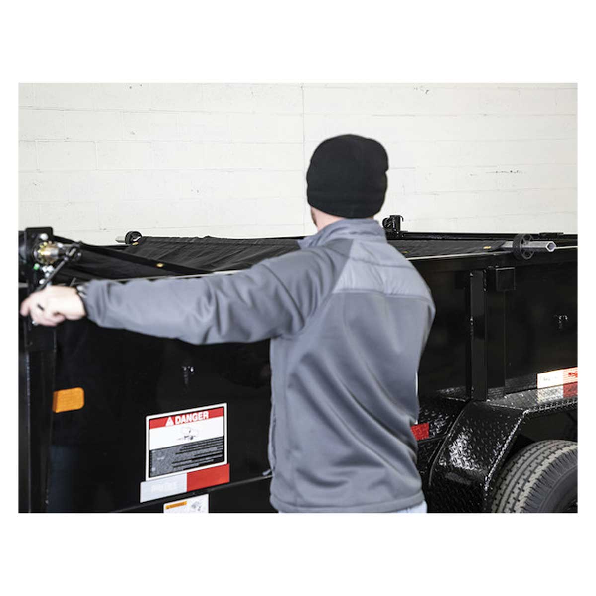 Buyers Products 98" Aluminum Rear Anti-Sail Tarp Tension Bow Kit
