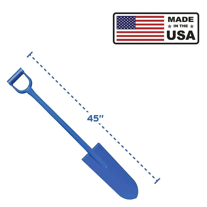 Metal Concepts 45" All-Steel Sharpshooter Shovel with D-Handle