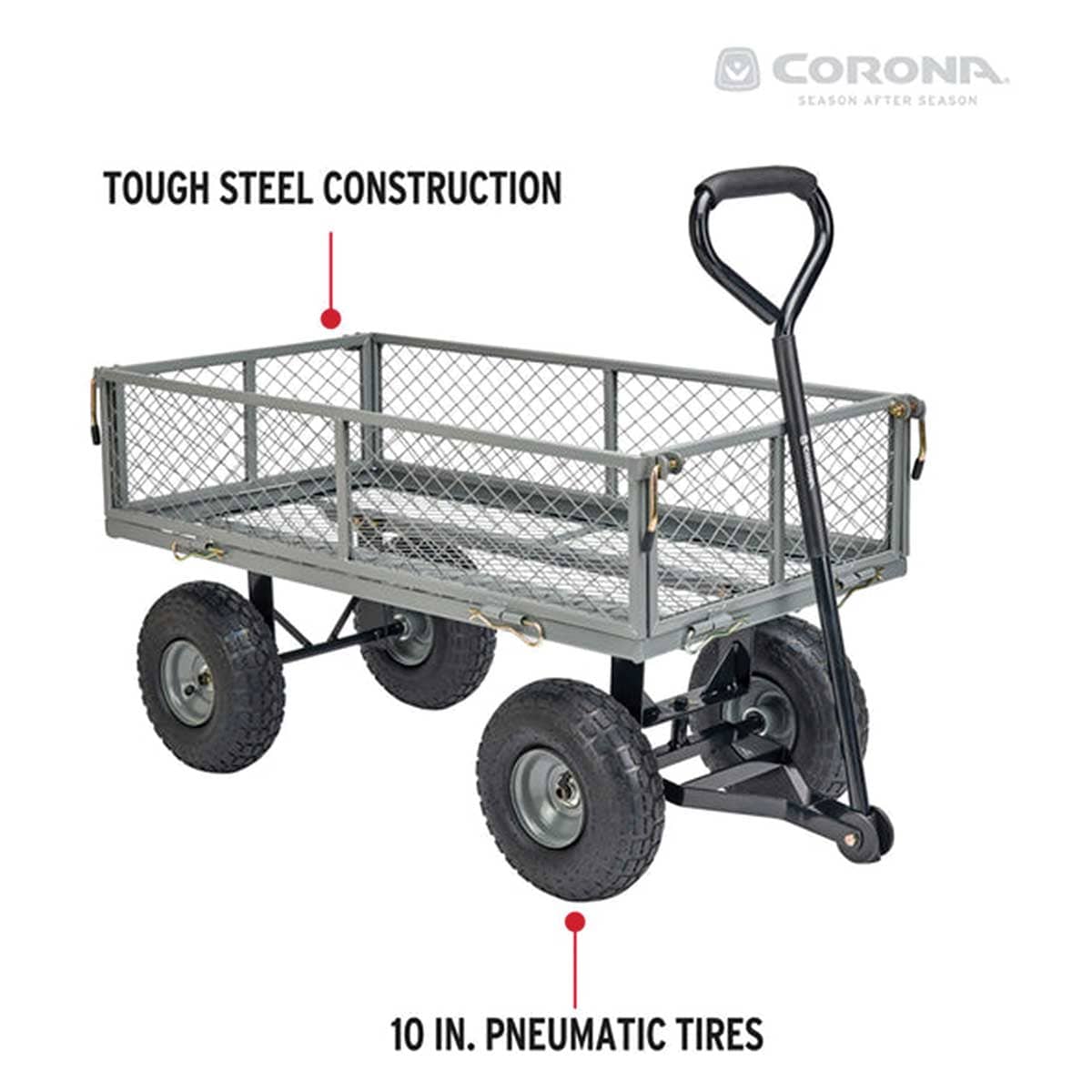 Corona Metal Landscaping Cart